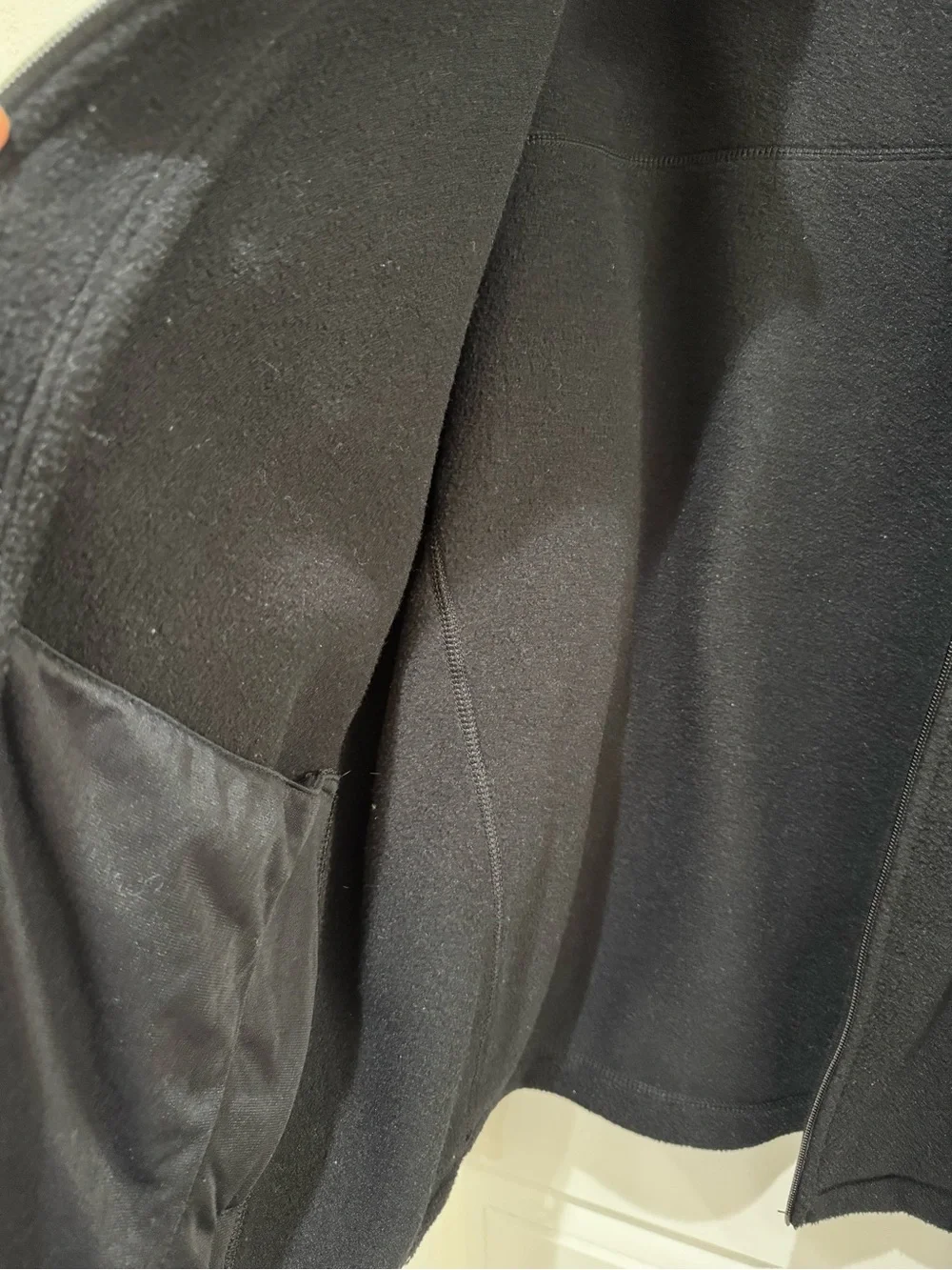 Timberland Men’s Black Fleece Jacket Sz XL /TG Full Zip